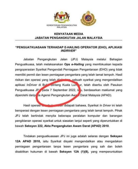 Press Statement JPJ