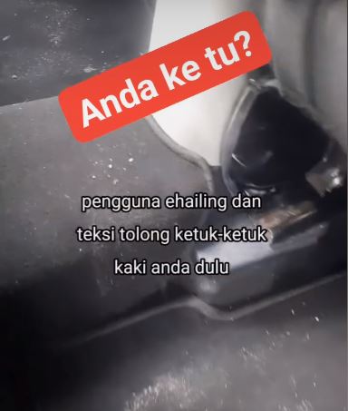 Ketuk Kaki Dulu