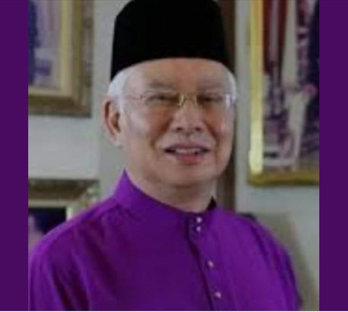 Najib Razak Purple