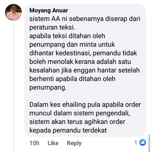 Sistem Aa Diwarisi Dari Teksi