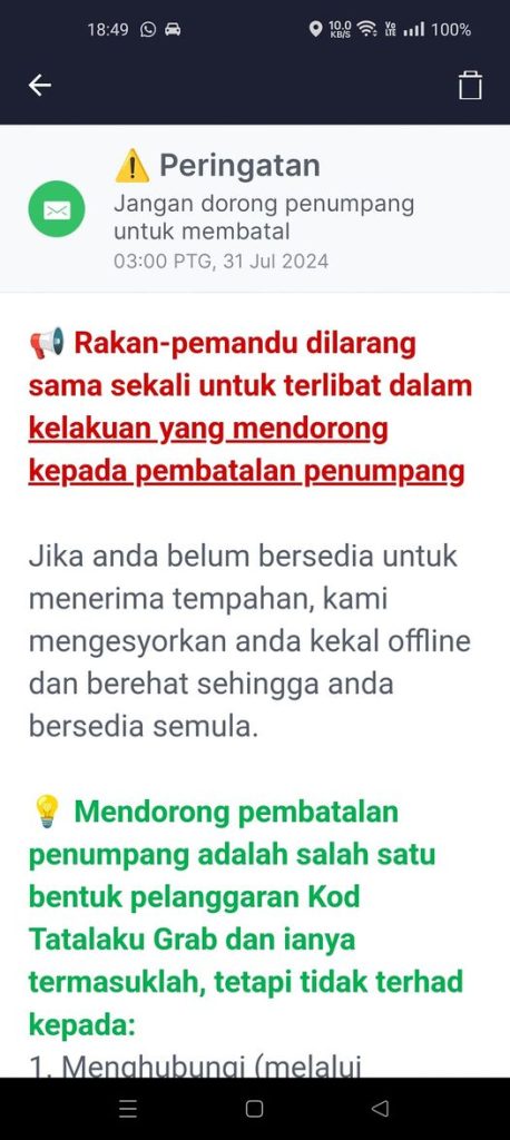 Pemandu Jadi Mangsa