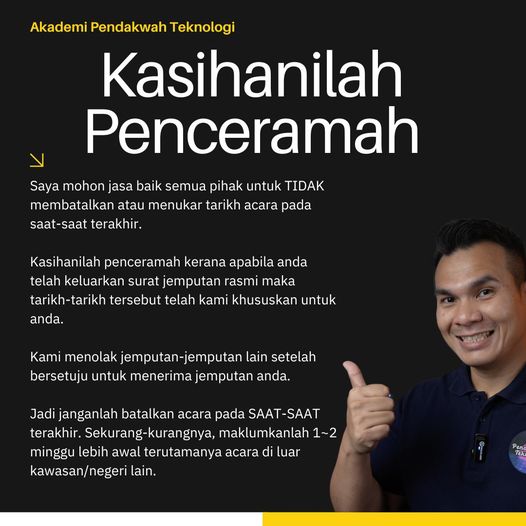 Kasihanilah Penceramah