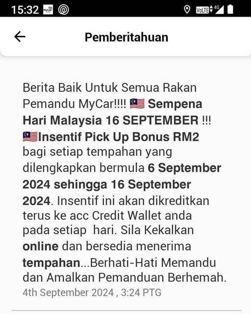 Berita Baik Dari Mycar