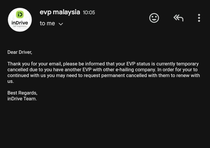 Evp Cuma Boleh 1 Jer Pada Satu Masa