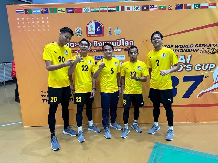 Skuad Takraw Menang Emas